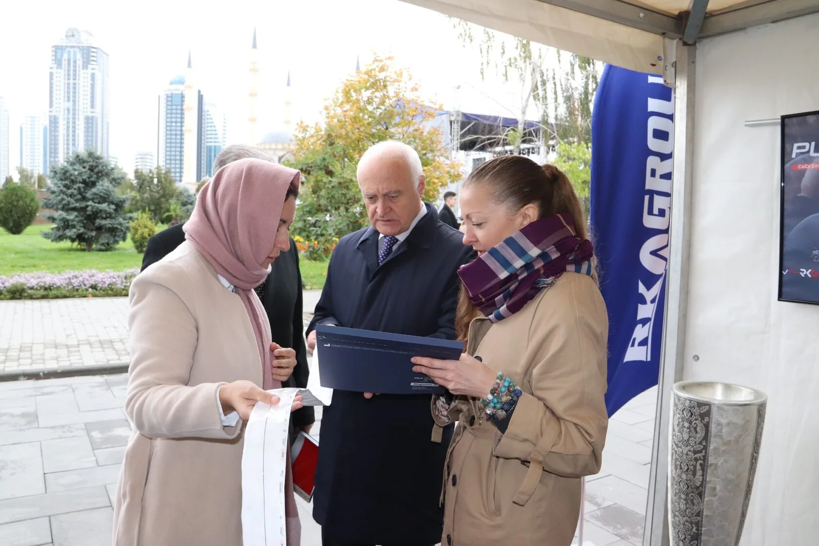 RK Group presented its products on Grozny City Day